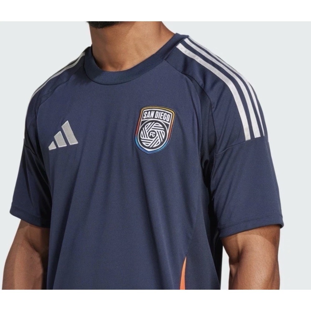 *NWT San Diego FC MLS Soccer Futbol Adidas Home Jersey 2025-26 Men Size 2XL *NEW - Picture 3 of 16